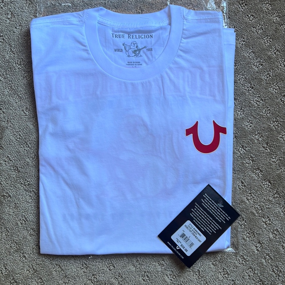 True Religion Men’s Short Sleeve Shirt